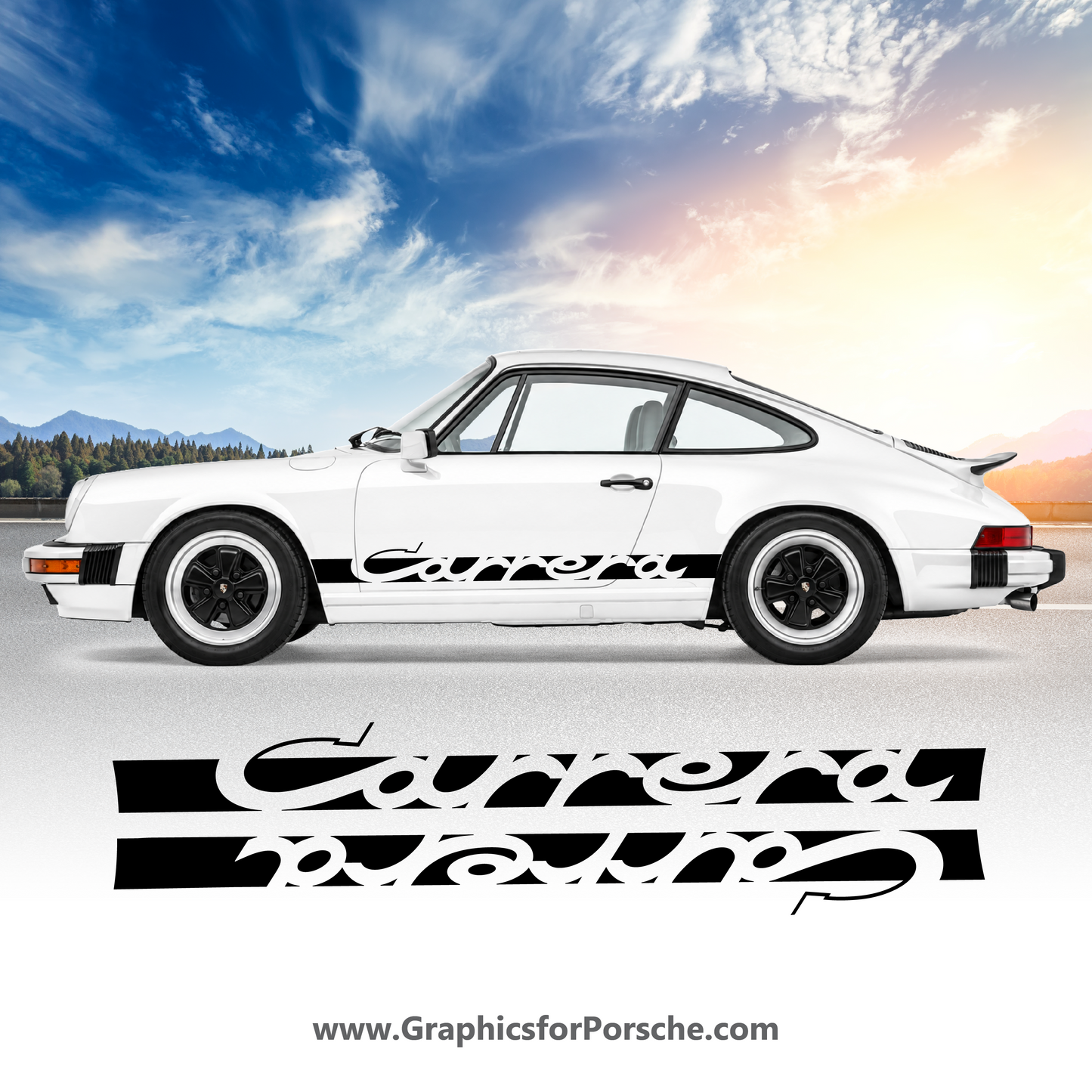 Carrera Graphics Set 1970 - 1989