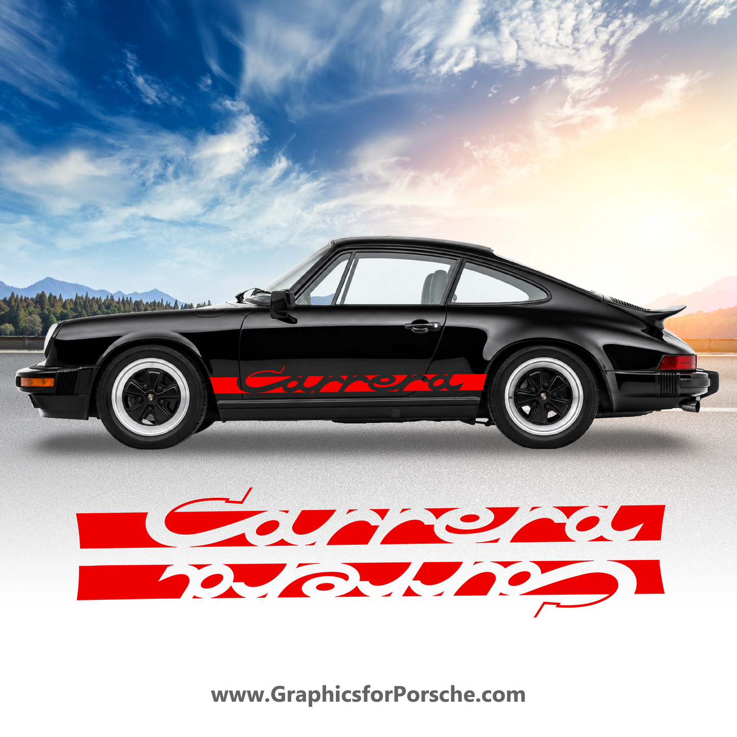 Carrera Graphics Set 1970 - 1989