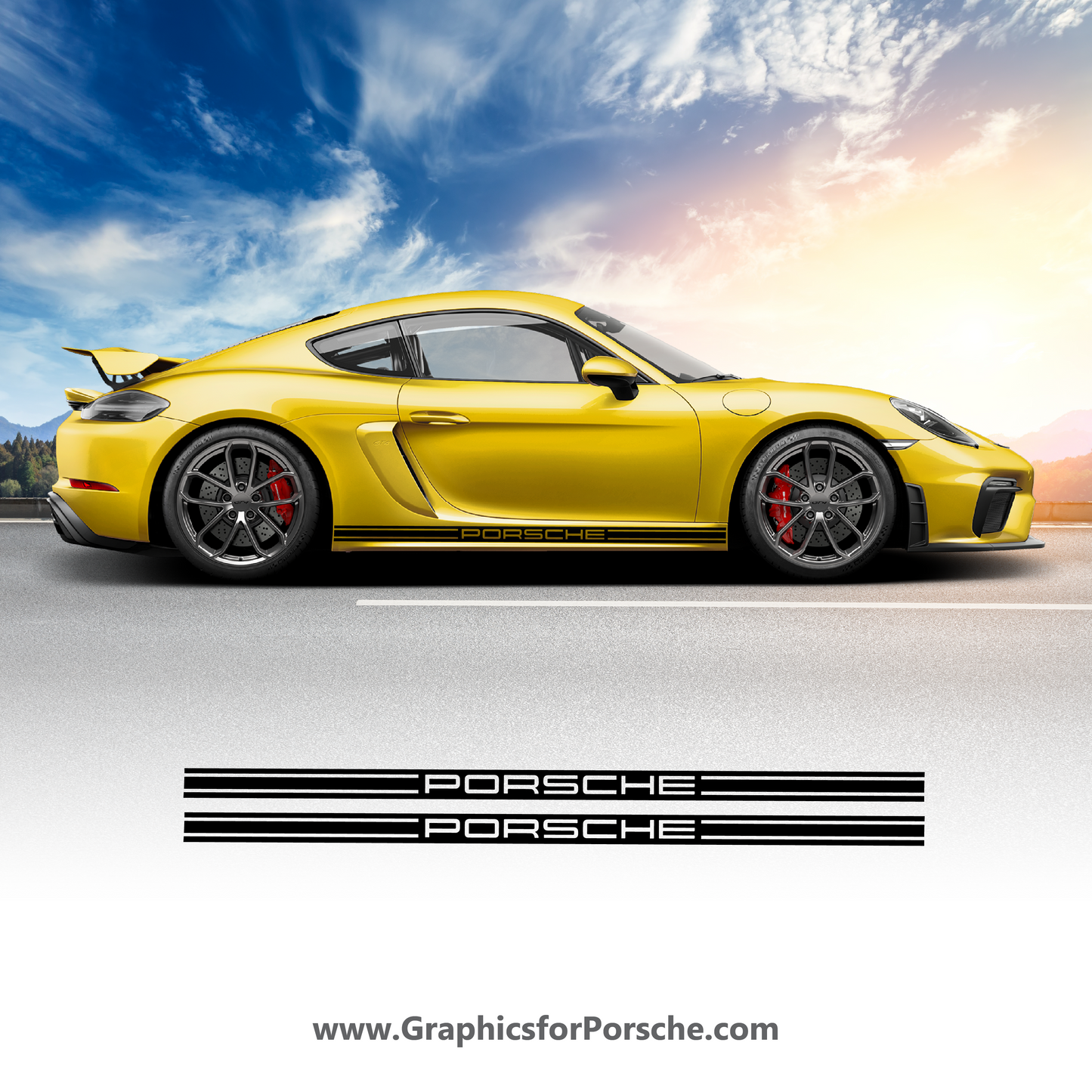 Rocket Side Graphics for Cayman
