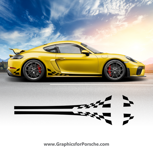 Сheckered Flag Stripes for Cayman