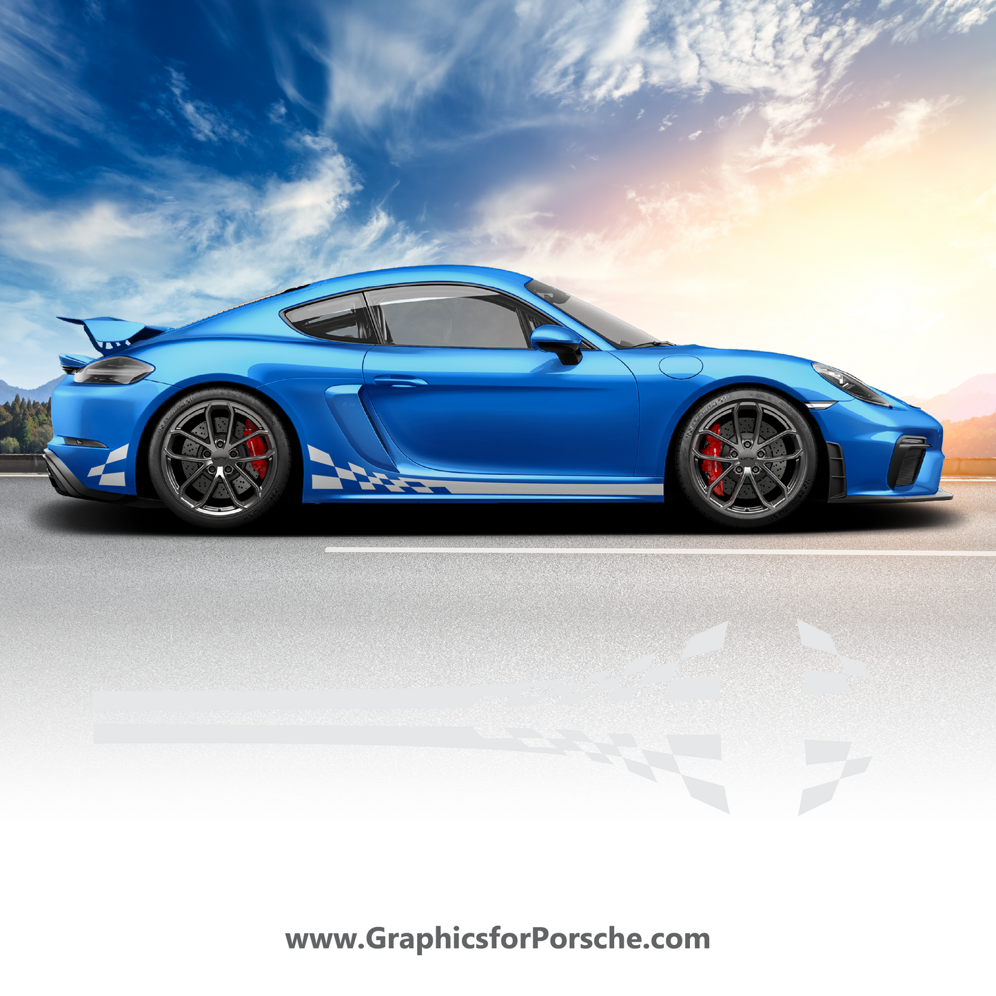 Сheckered Flag Stripes for Cayman