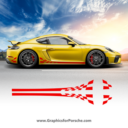 Сheckered Flag Stripes for Cayman