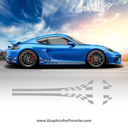 Сheckered Flag Stripes for Cayman