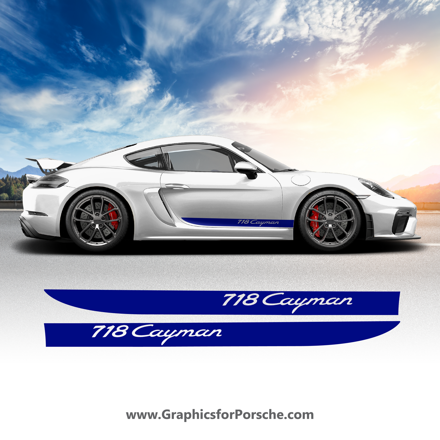 Door Graphics for Cayman 718