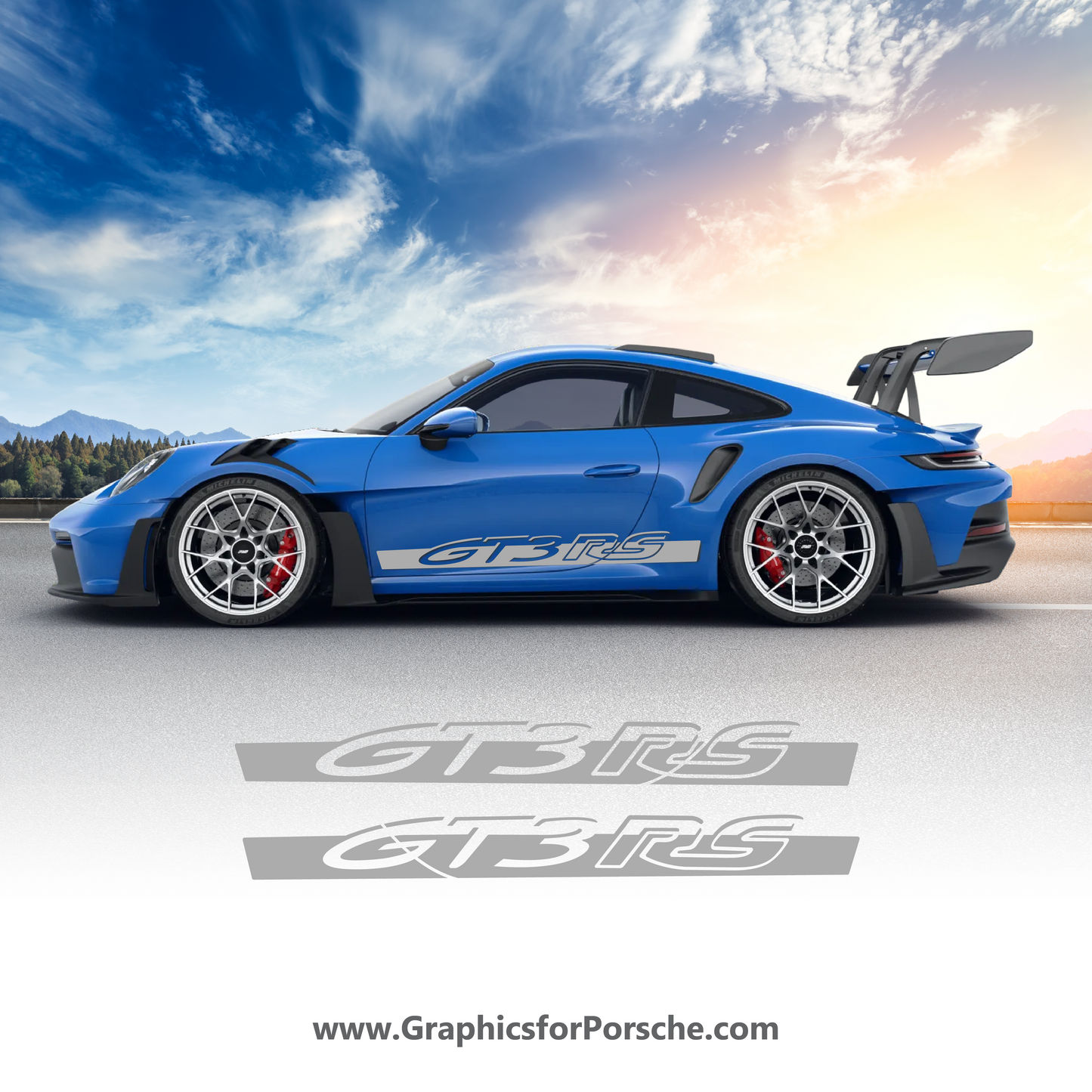 Accent Graphics for GT3RS 992