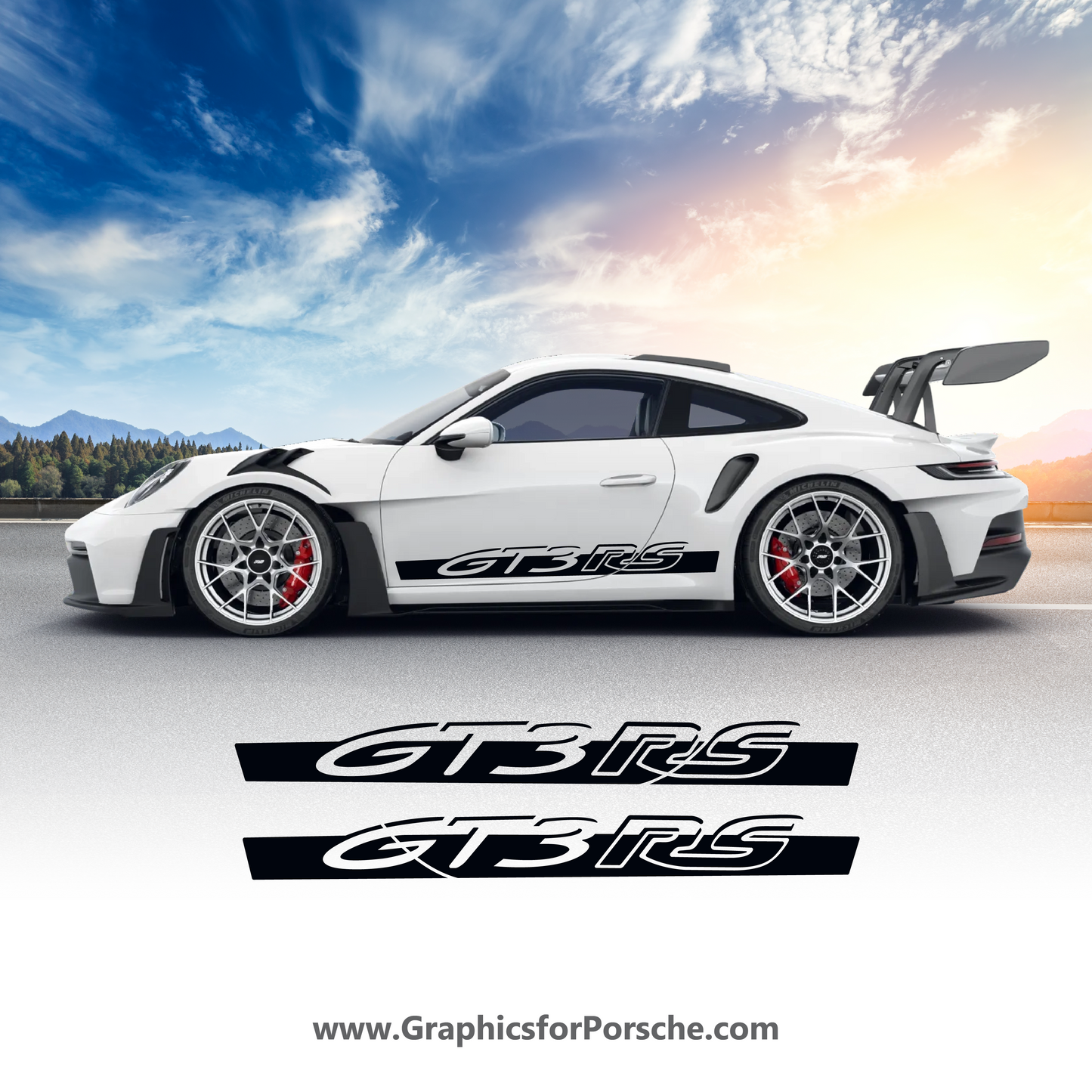 Accent Graphics for GT3RS 992