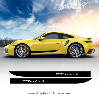 Accent Door Graphics for Turbo S