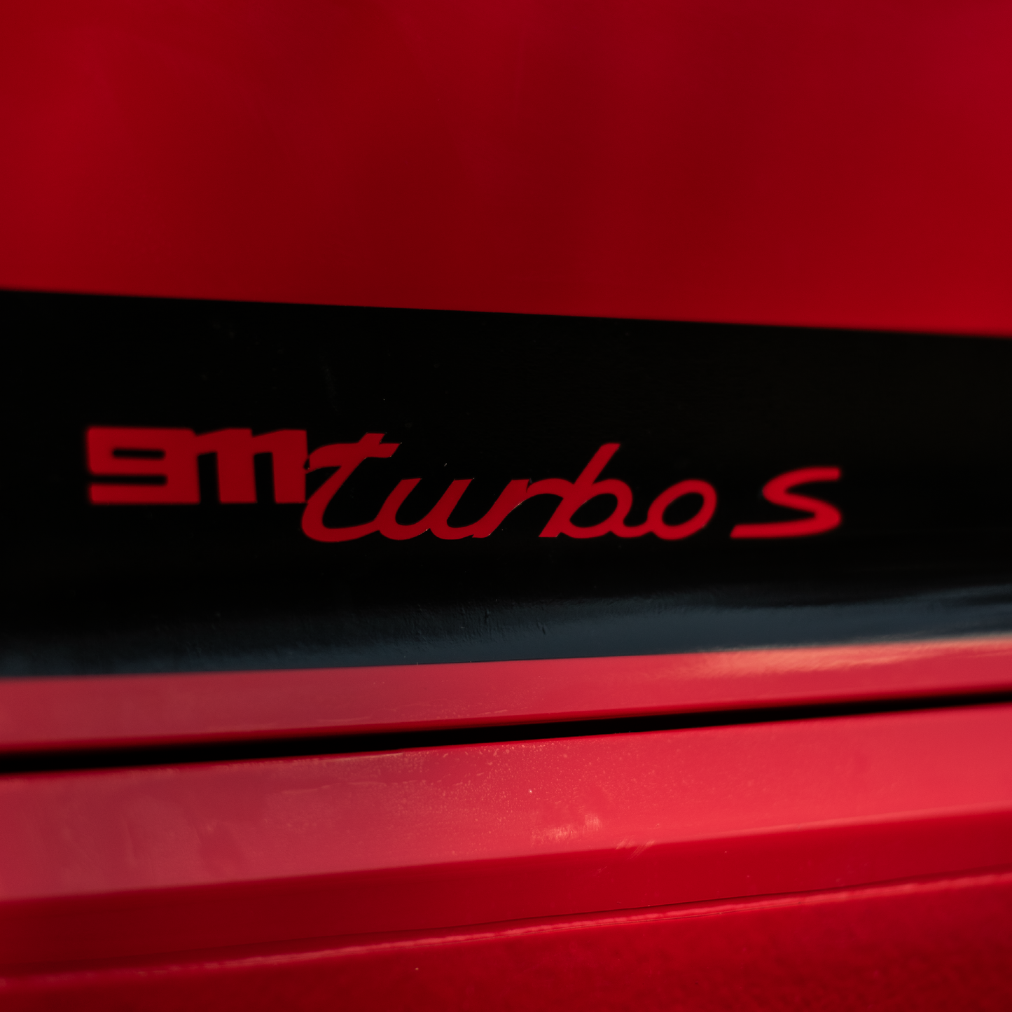 Accent Door Graphics for Turbo S