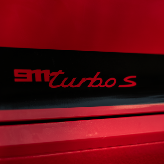 Accent Door Graphics for Turbo S