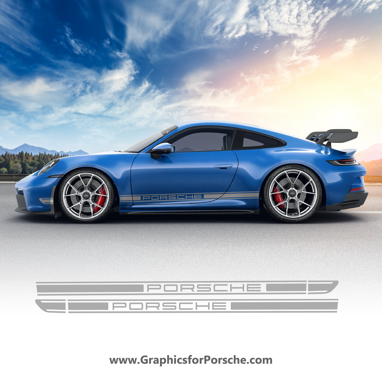 Rocket Side Graphics 911 Porsche