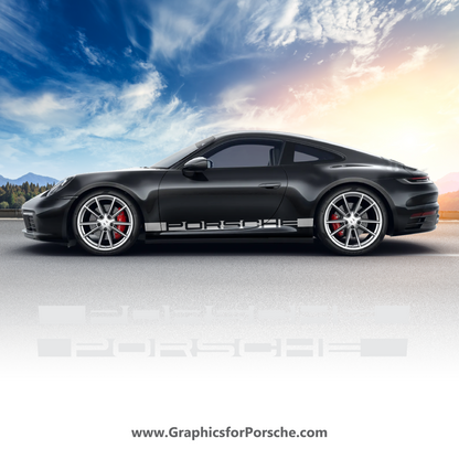 Side Graphics Stripe Set for Carrera 911