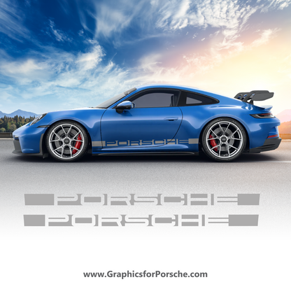 Side Graphics Stripe Set for Carrera 911