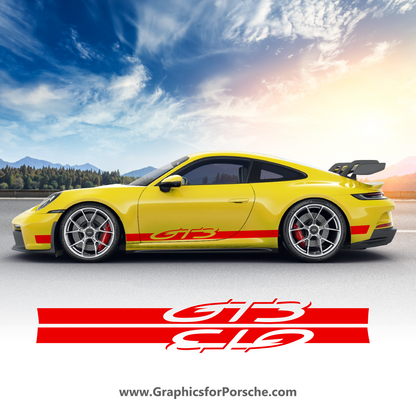 Accent Graphics for Porsche 911 GT3 992