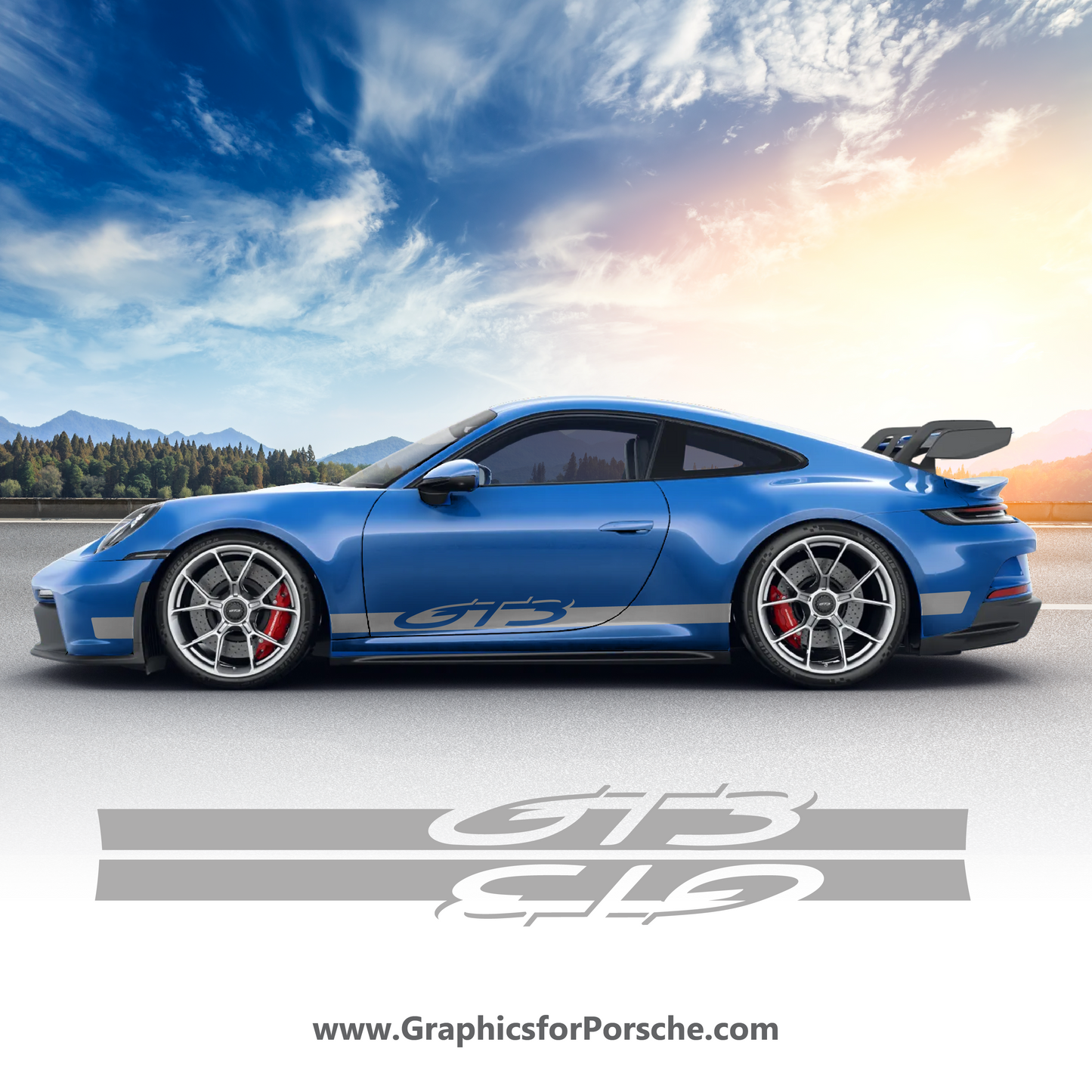 Accent Graphics for Porsche 911 GT3 992