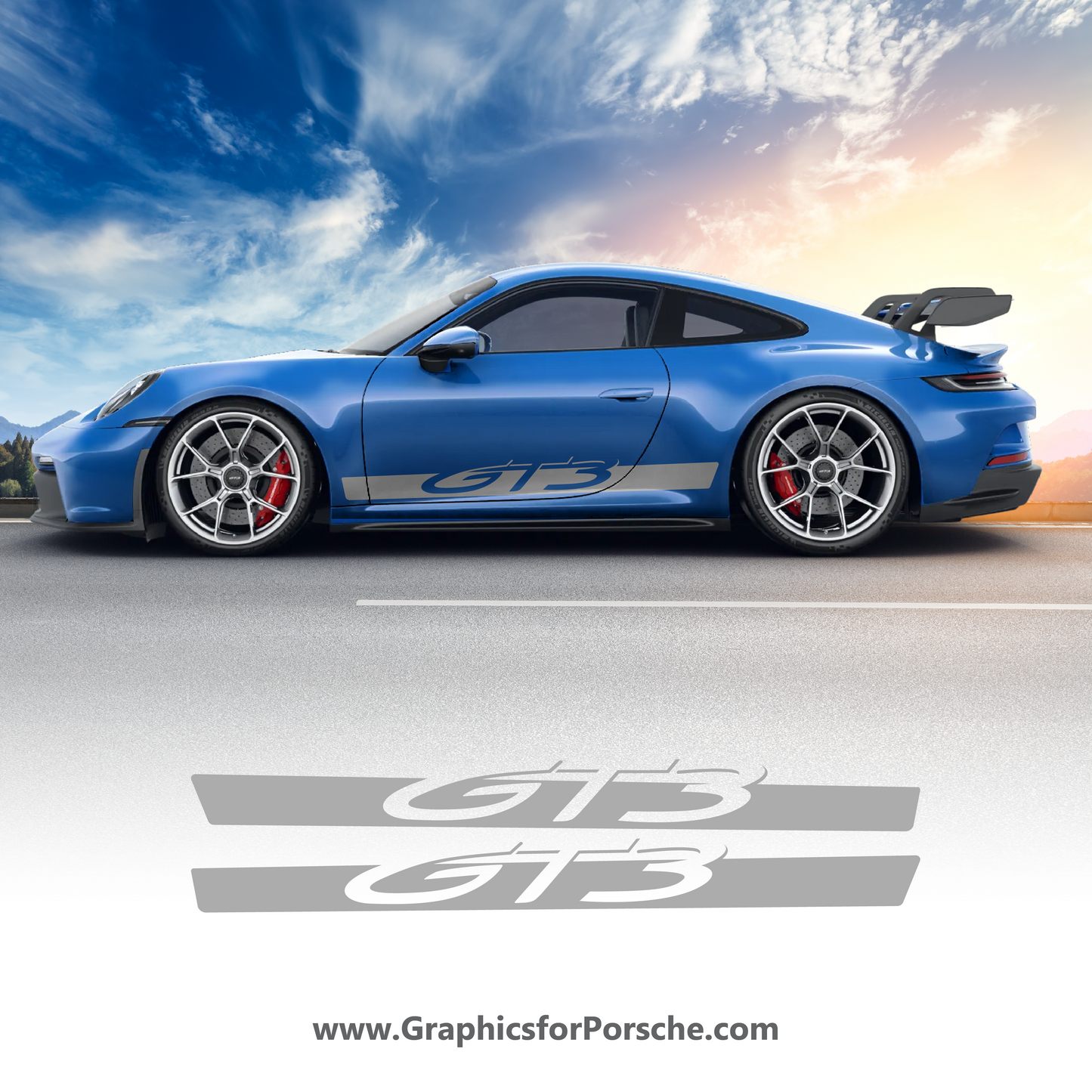 Door Graphics for Porsche 911 GT3 992