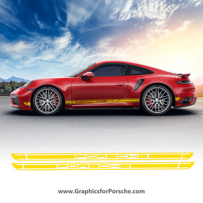 Graphics for Porsche 911 All Year models Vintage Edition