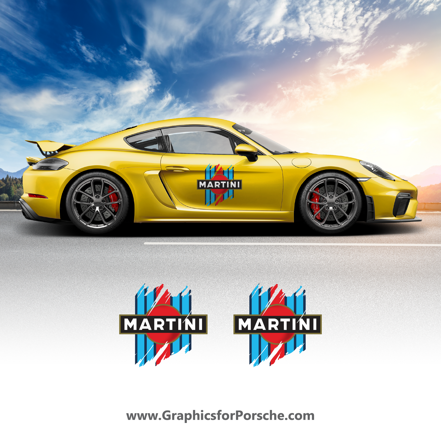 Martini Racing Graphics for Cayman
